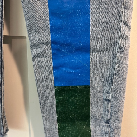 Custom Painted Jeans - Picture 4 of 12